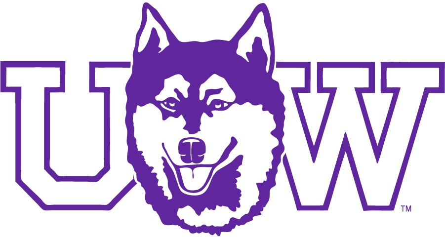 Washington Huskies 1979-1983 Secondary Logo diy DTF decal sticker